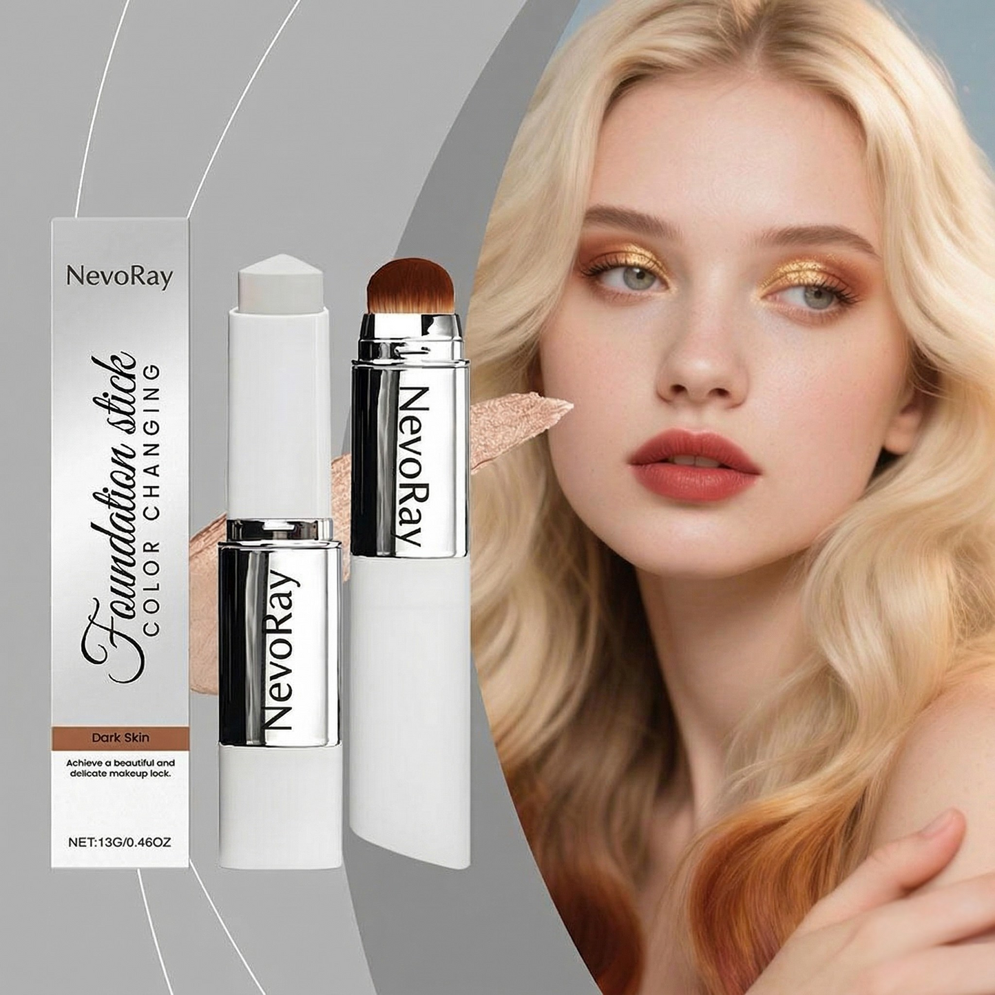 NevoRay® Color-Changing Foundation Stick