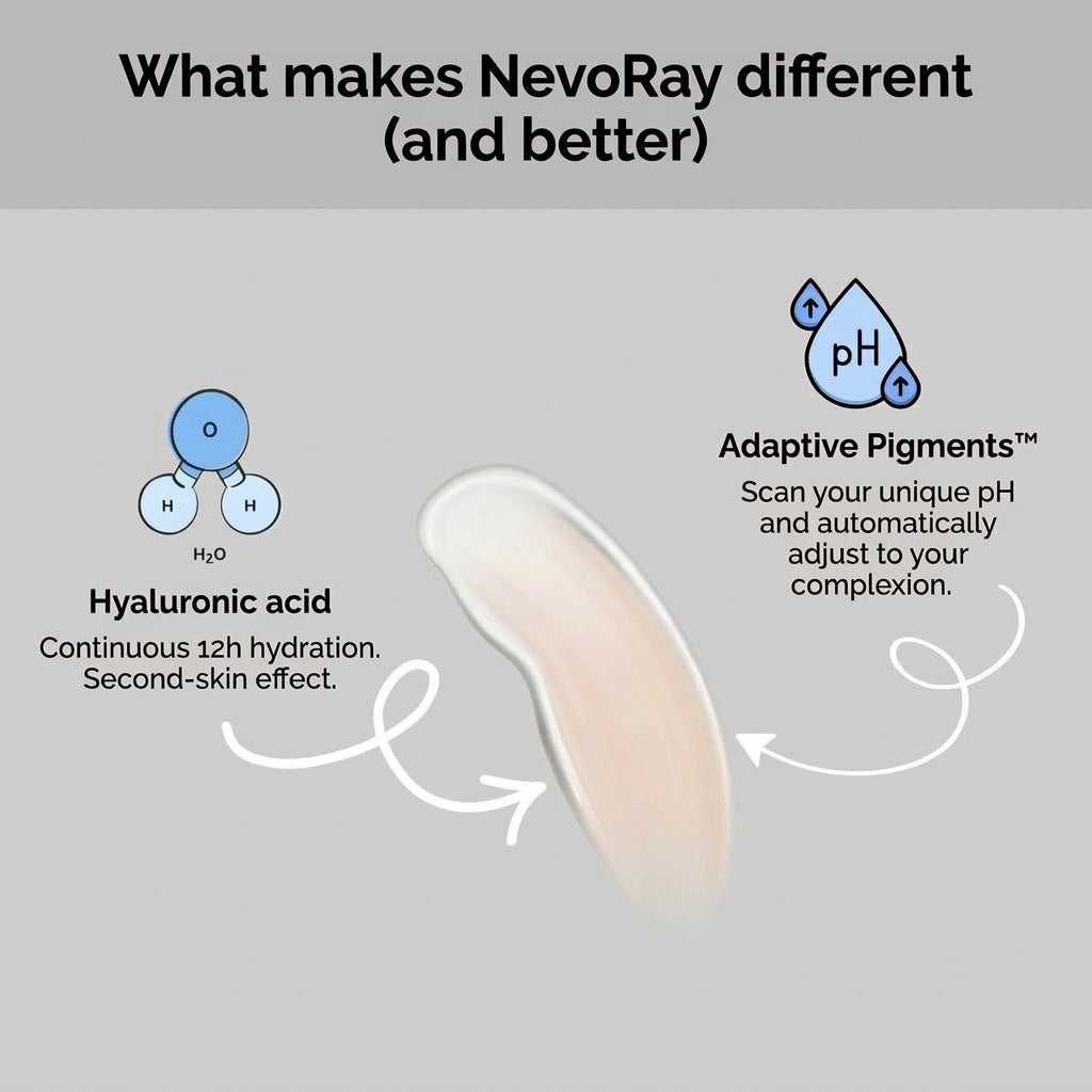 NevoRay® Color-Changing Foundation Stick