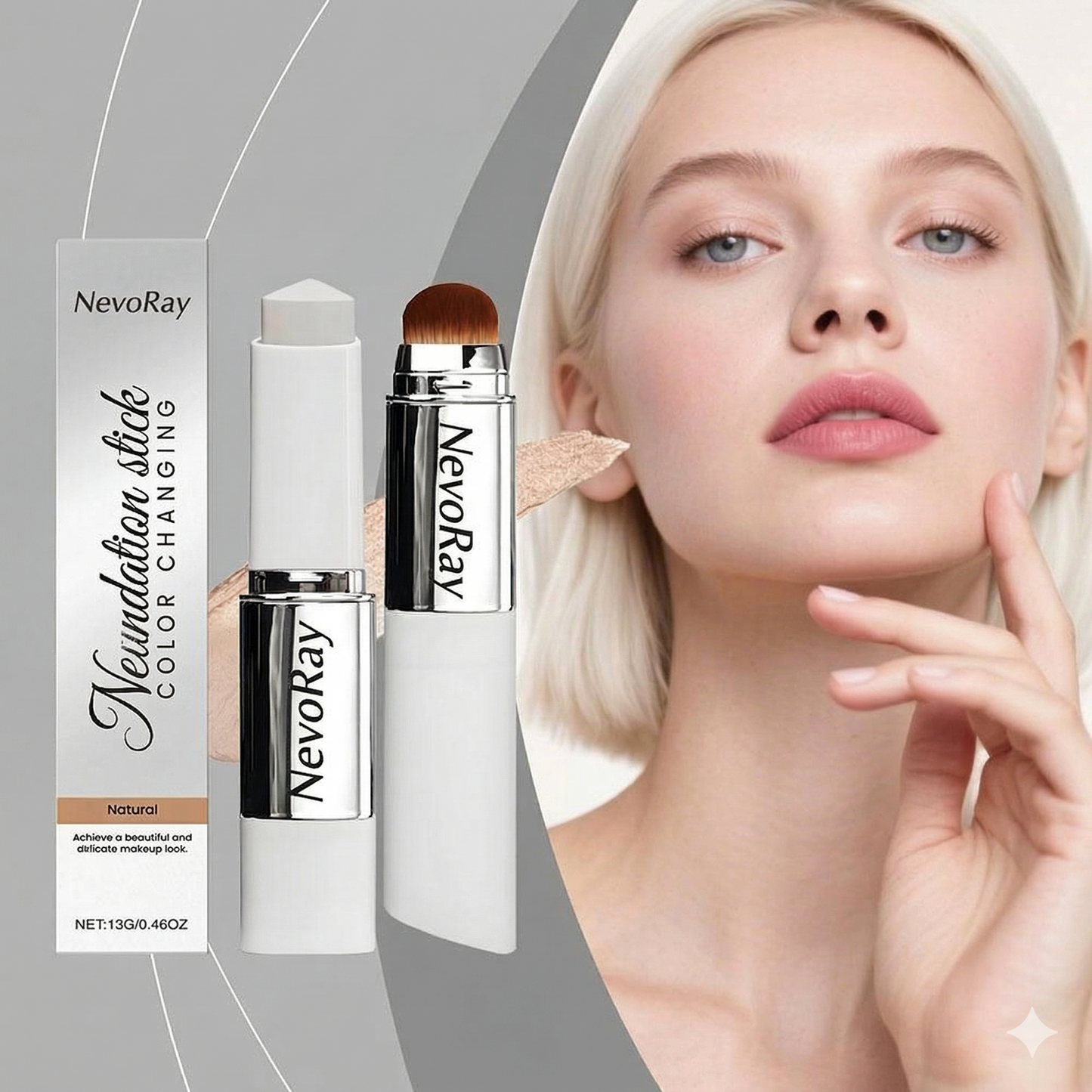 NevoRay® Color-Changing Foundation Stick